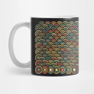 Vintage Shell Pattern Classic Mug